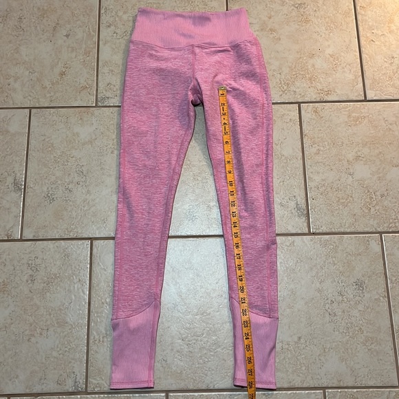 ALO Yoga Alosoft High Waisted Lounge Leggings Parisian Pink Heather Size Small - Picture 6 of 16